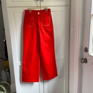 Brand new without tags Zara wide leg, high rise pants